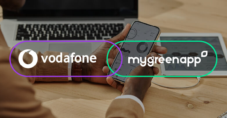 vodafoneMyGreenApp-impact Vodafone and MyGreenApp